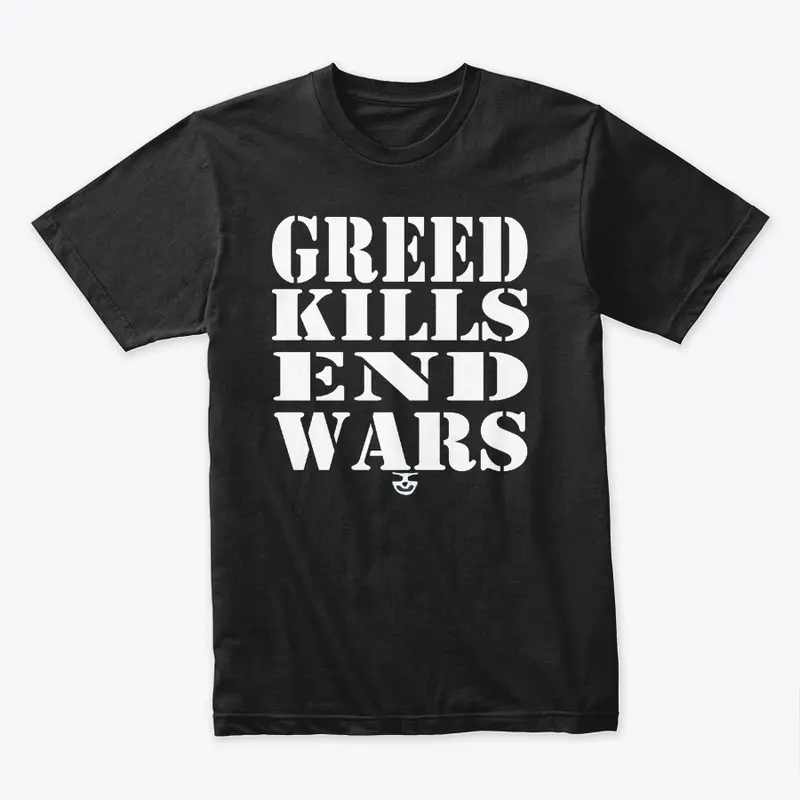 Greed Kills End Wars tunnelmental logo